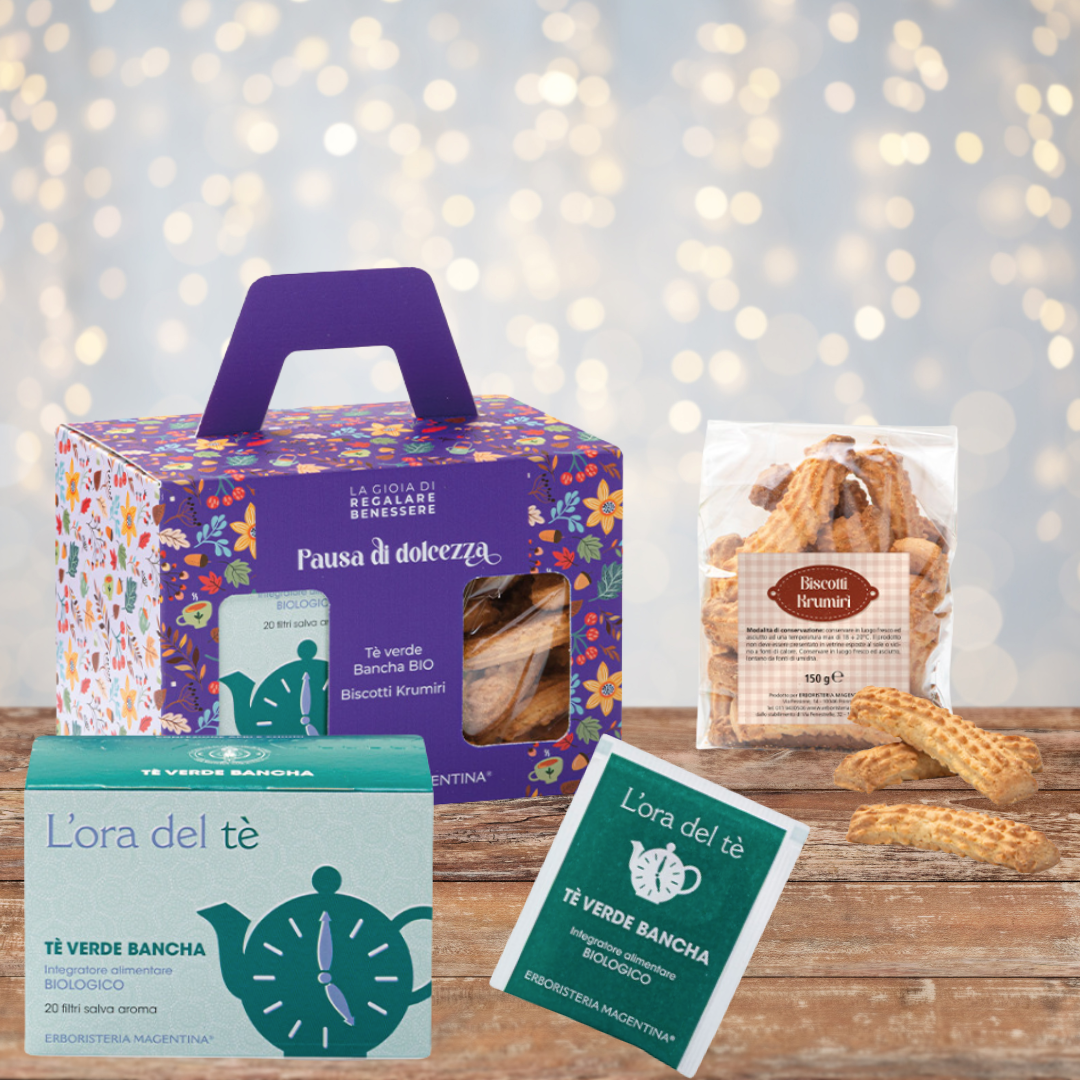 Erboristeria Magentina - Pausa Dolcezza - Tè Verde & Krumiri