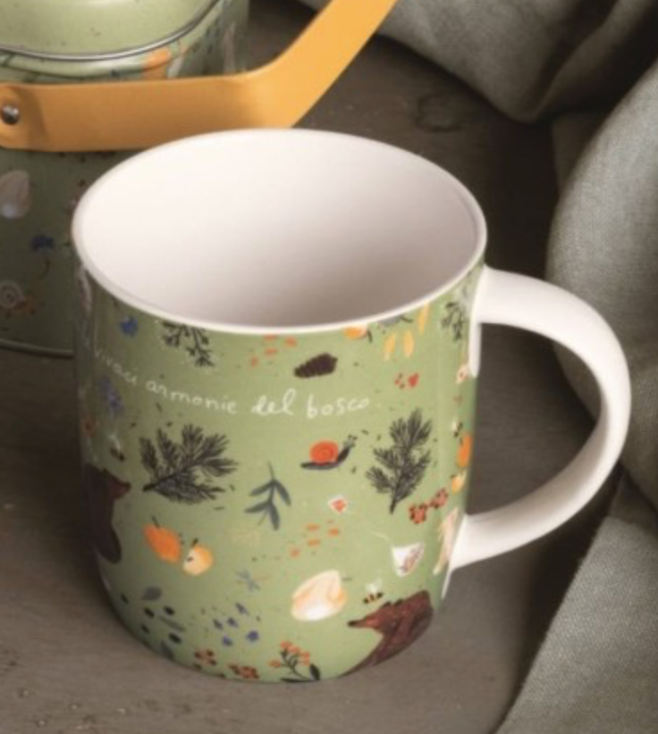 Mug verde Neavita - Infusi del bosco