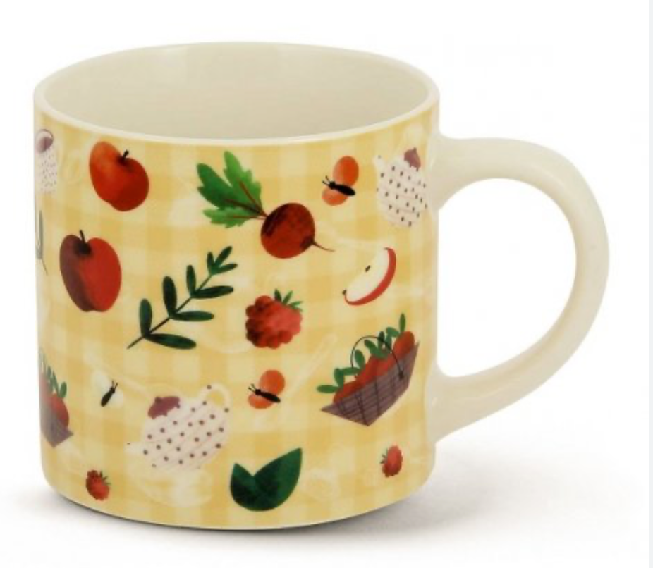 Mug Neavita - Happy Fruits - Giallo