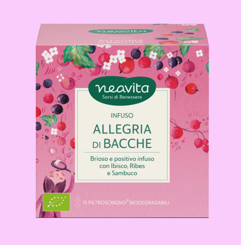 Infuso biologico - Allegria di Bacche - Neavita