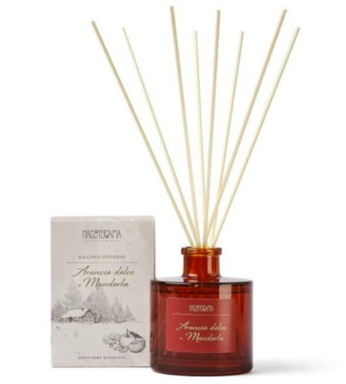 Diffusore a bastoncini - Arancio Dolce e Mandorla - Nasoterapia