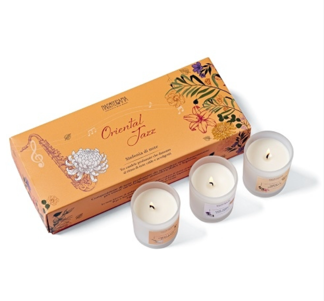 Set di Candele profumate - Oriental Jazz - Nasoterapia