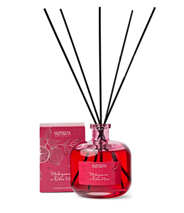 Diffusore a bastoncini - Melagrana & Ribes Nero - Nasoterapia