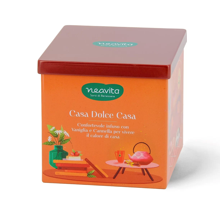 Cofanetto in latta con infuso - Casa Dolce Casa - Neavita