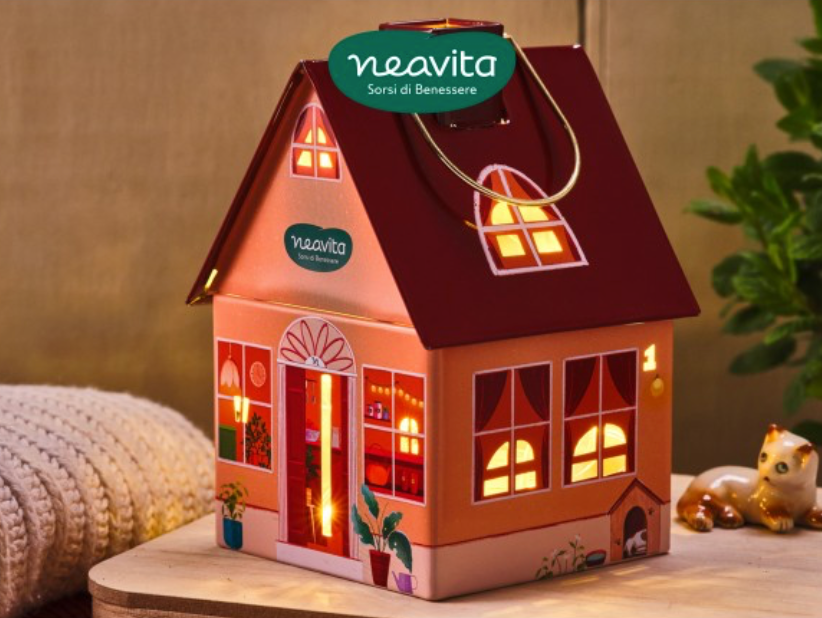 Casetta in latta con infuso - Casa Dolce Casa - Neavita