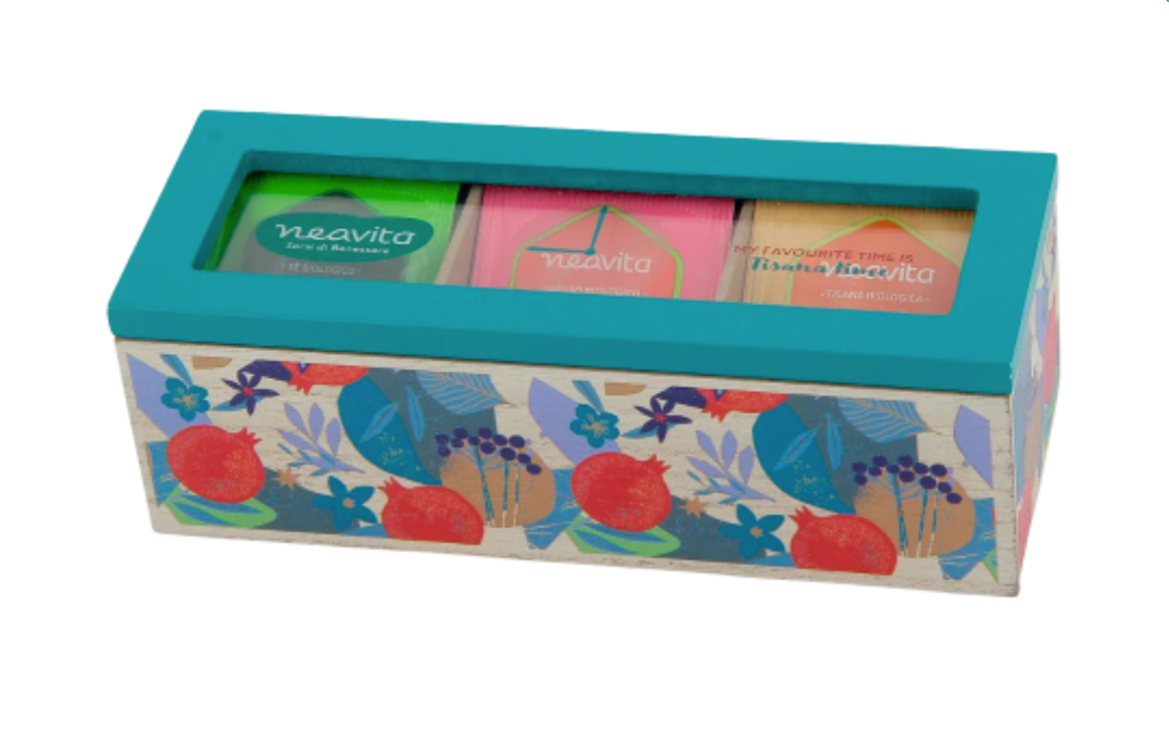 Cofanetto in legno con Infusi Biologici - Neavita
