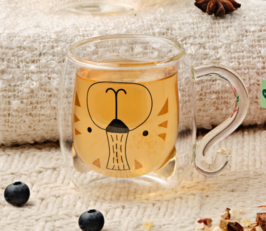 Mug in vetro - Tigro - Neavita