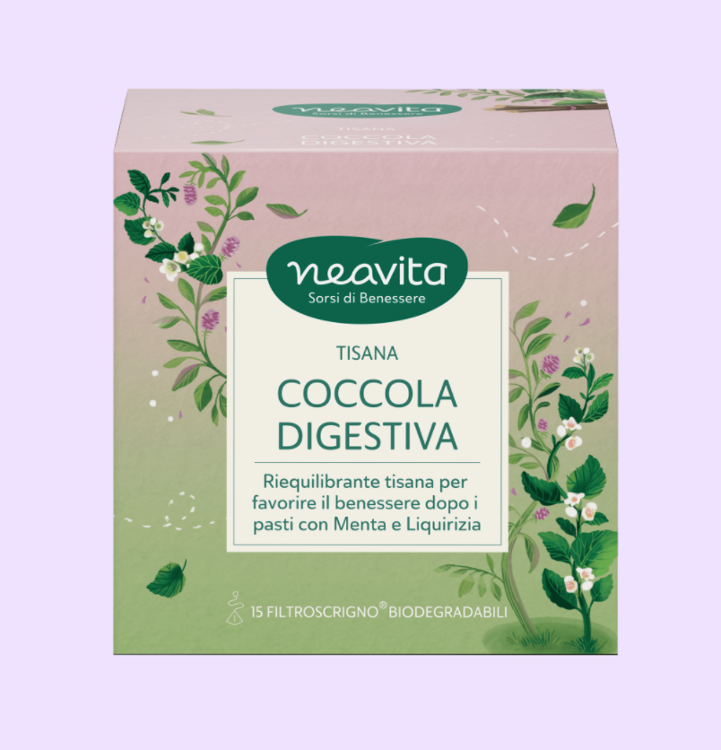 Tisana FiltroScrigno - Coccola Digestiva - Neavita