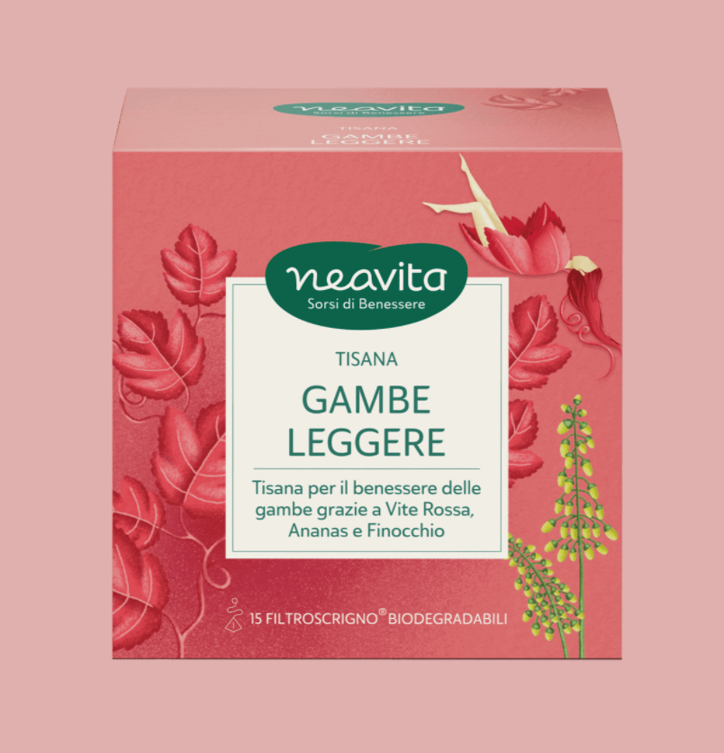 Tisana FiltroScrigno - Gambe leggere - Neavita