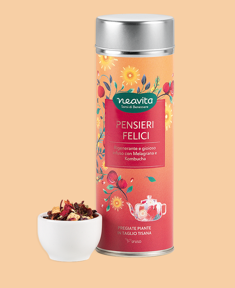 Infuso Sfuso in SilverTin - Pensieri Felici - Neavita