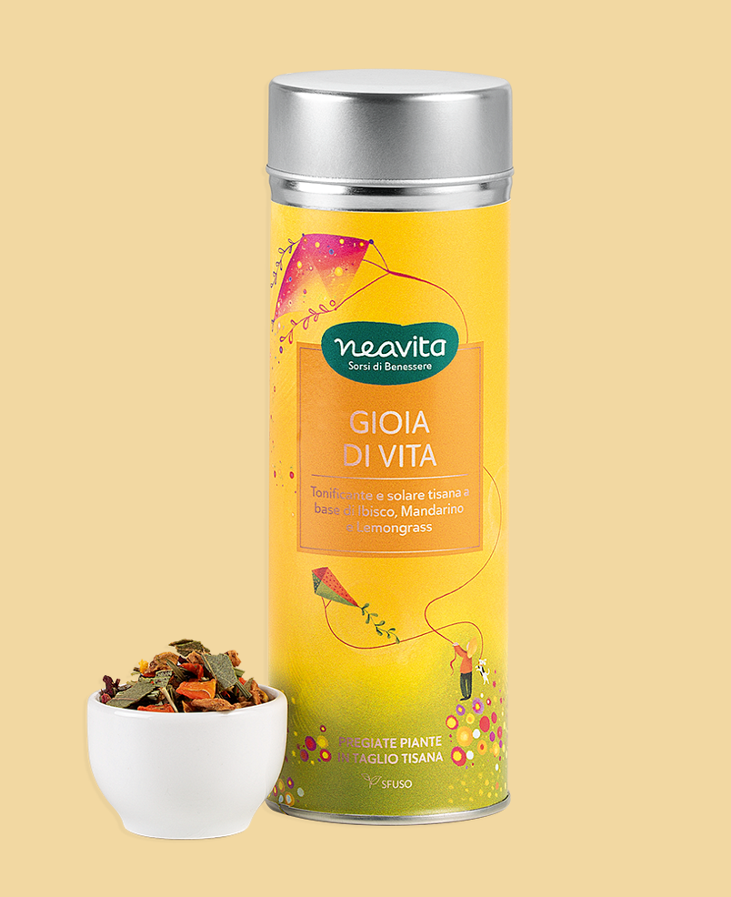Tisana Sfusa in SilverTin - Gioia di vita - Neavita