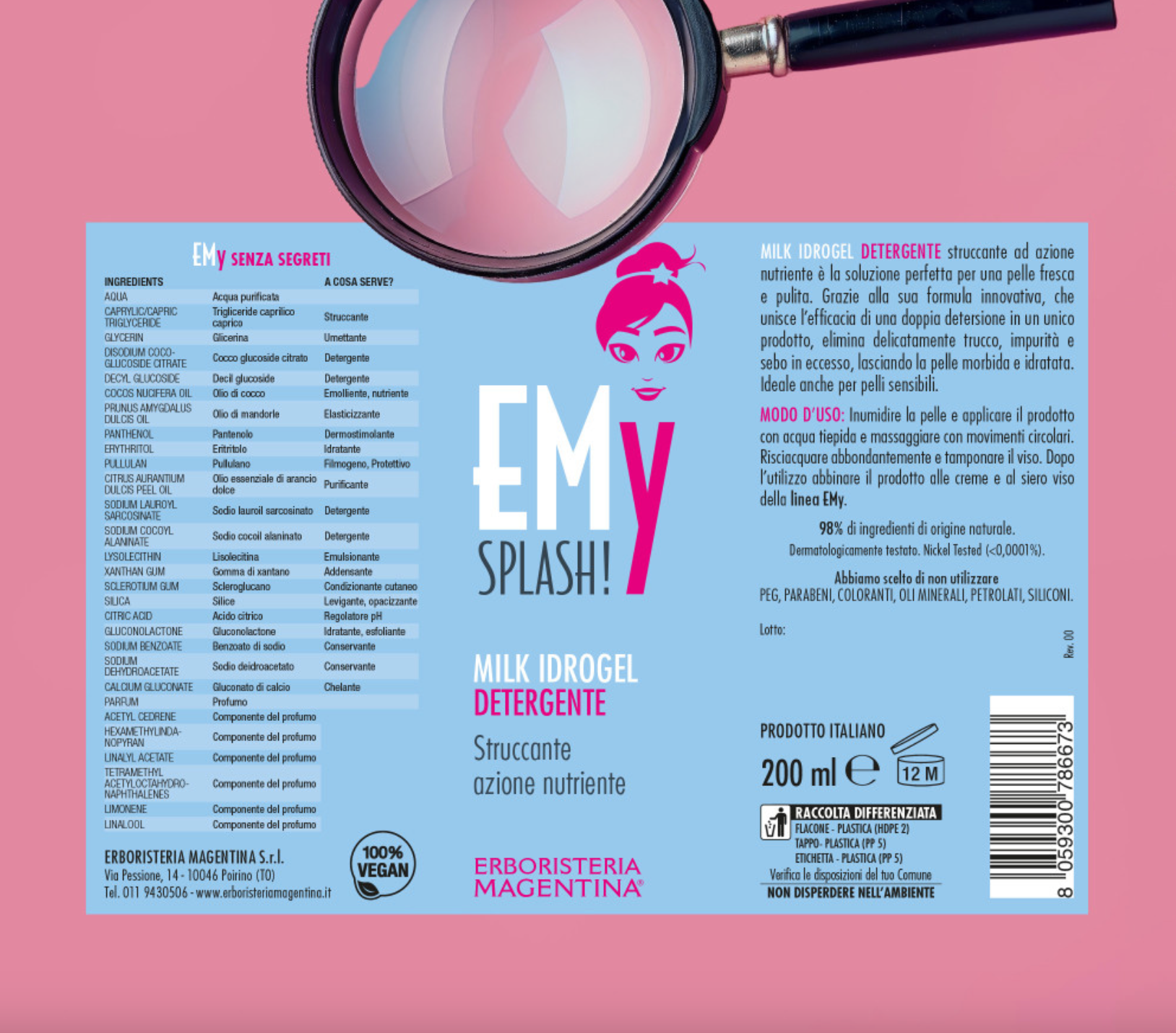 EMy - Milk Idrogel Detergente Nutriente