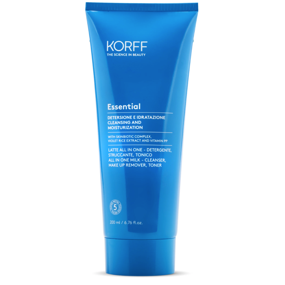 Korff - Essential Latte All In One Detergente Struccante Tonico