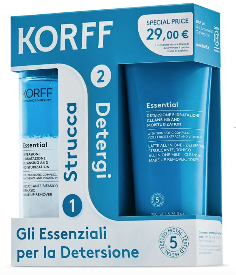 Korff - Essential Bipacco Detersione - Edizione Limitata