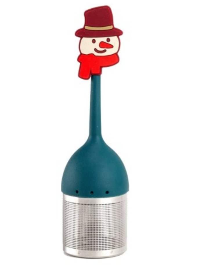 Neavita - Filtro in Acciaio e Silicone - Pupazzo di Neve