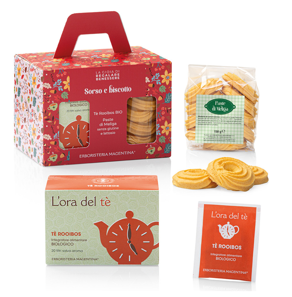 Erboristeria Magentina - Sorso & Biscotti - Tè Rooibos & Meliga