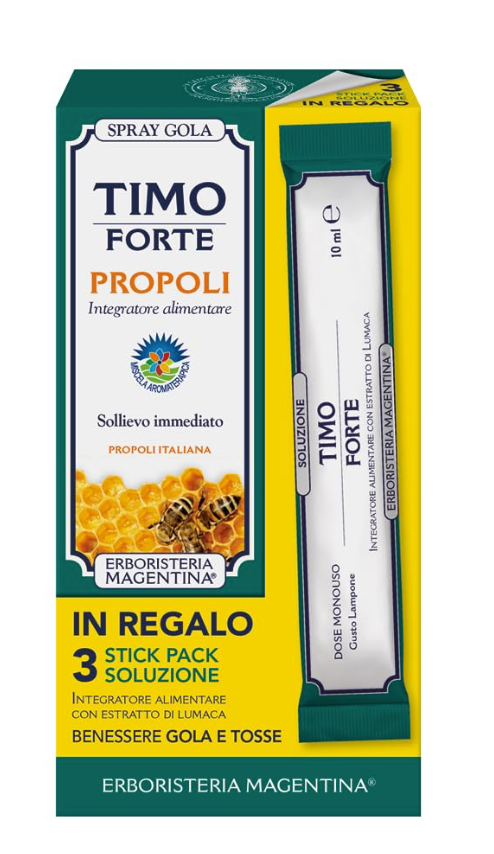 Spray Gola Timo Forte - Erboristeria Magentina