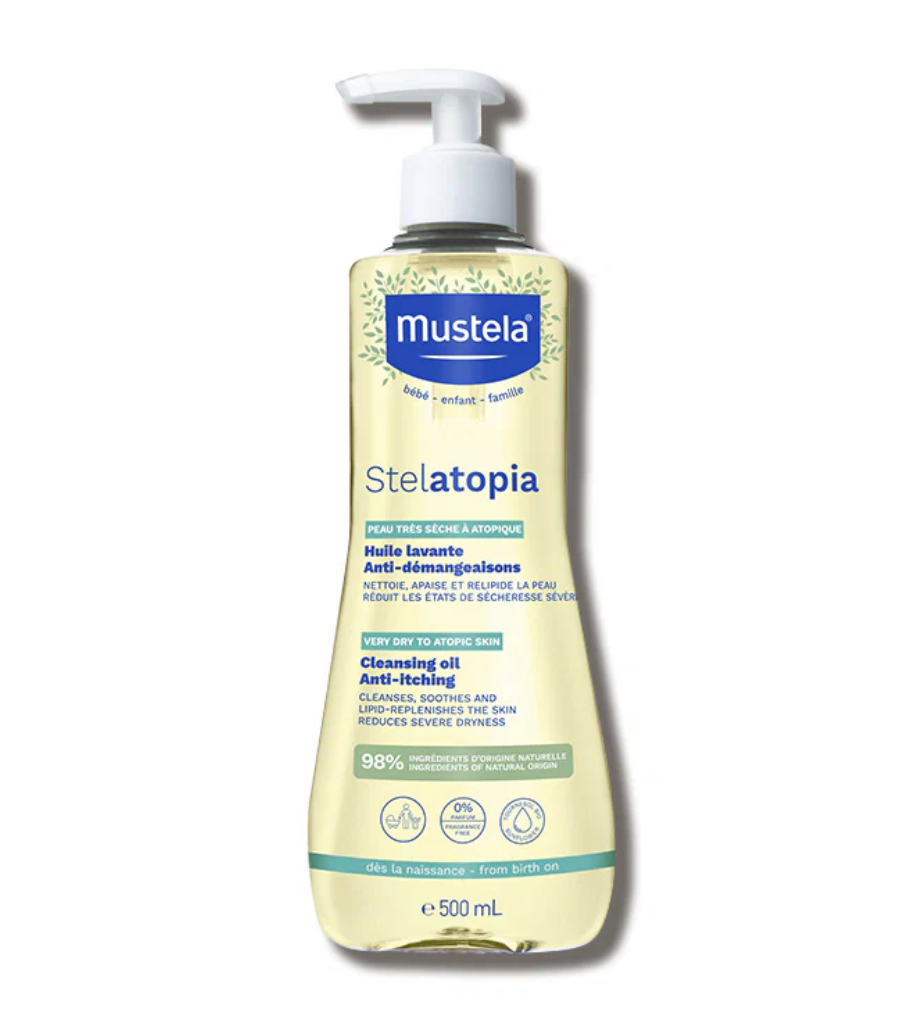 Mustela -  Stelatopia Olio Detergente Corpo & Capelli 500 ml