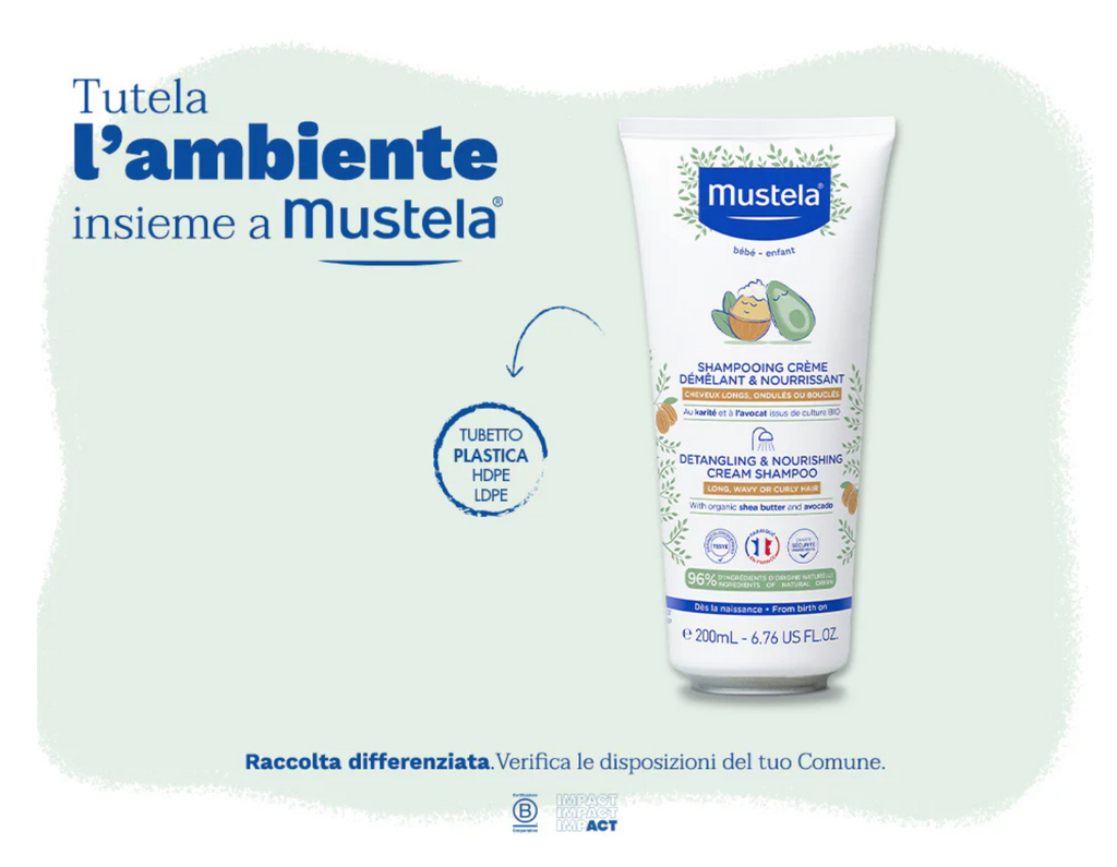 Mustela -  Shampoo Nutriente Districante 200 ml
