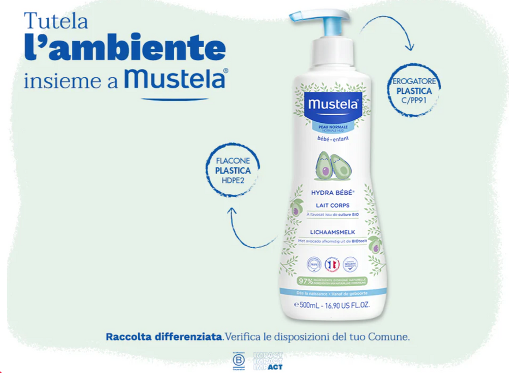 Mustela -  Hydra Bebè Corpo 500 ml