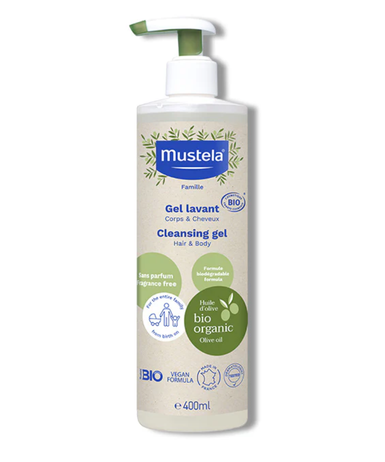 Mustela -  Gel  Detergente Corpo & Capelli BIO 400 ml
