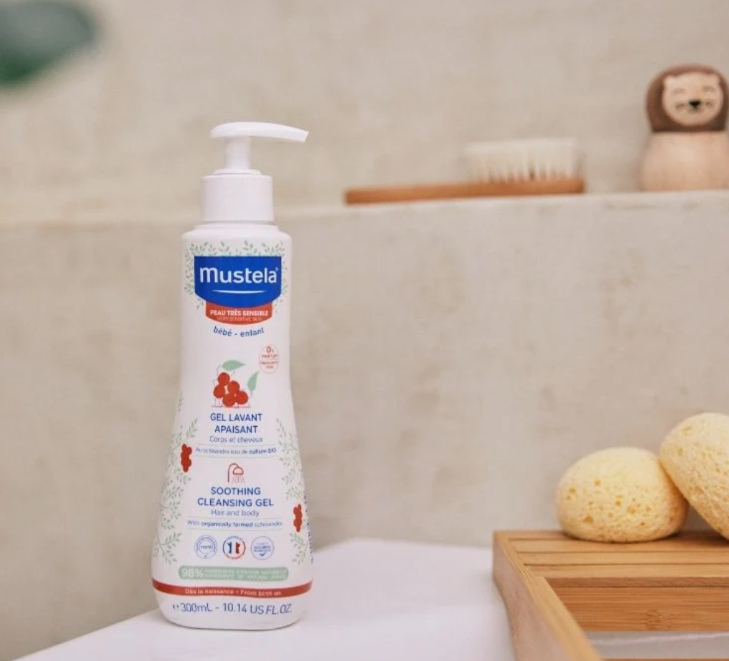 Mustela -  Gel  Detergente Lenitivo Corpo  e Capelli 300 ml