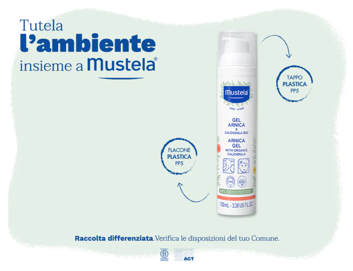Mustela -  Gel Traumi - Arnica & Calendula