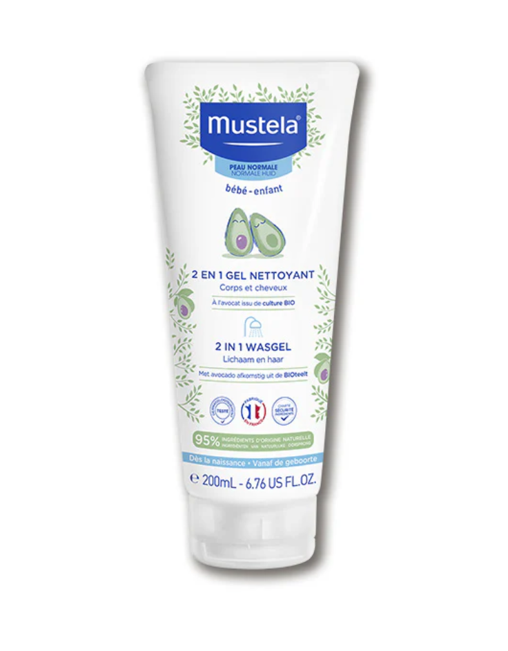 Mustela -  Gel Detergente Corpo  e Capelli 200 ml