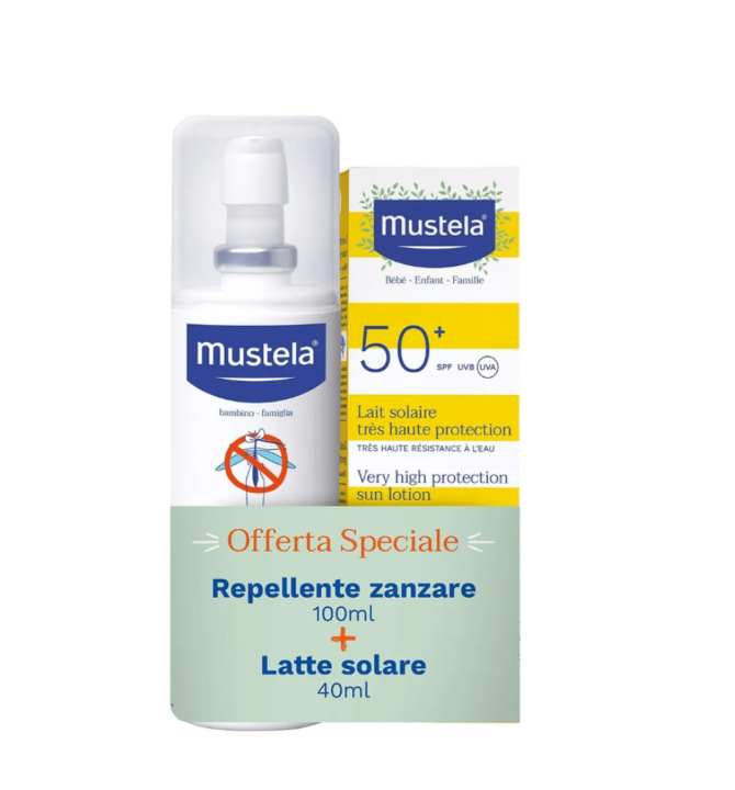 Mustela - KIT Solare + Repellente Zanzare