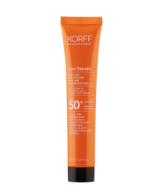 Korff - Fluido Viso Uniformante con Pigmenti Microincapsulati SPF50+ Prezzo regolare