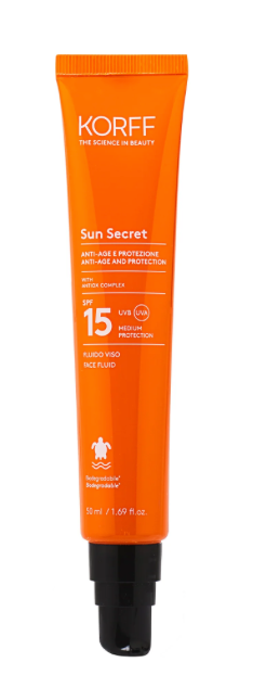 Korff - Sun Secret Fluido Viso SPF15
