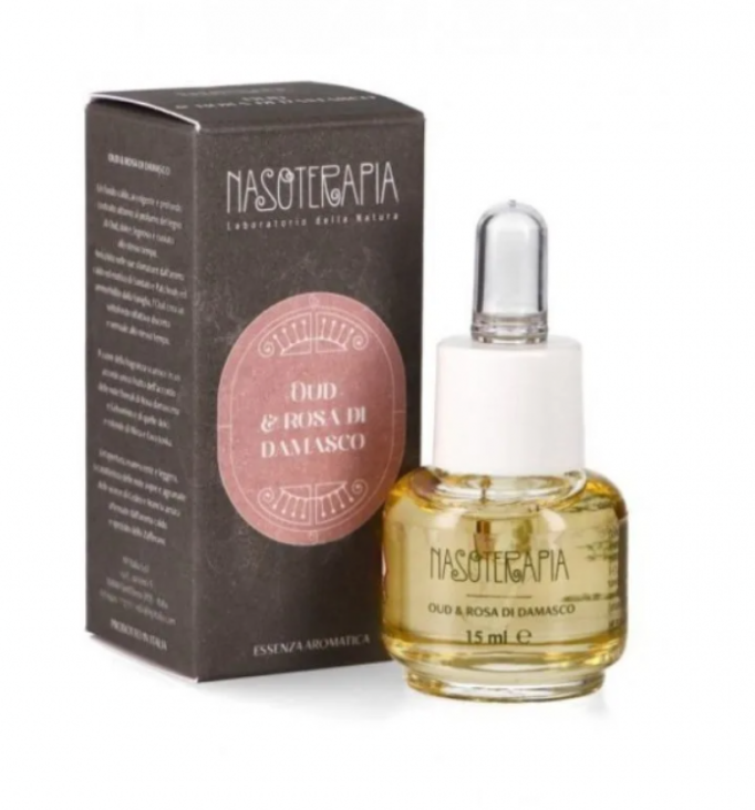 Essenza aromatica - Oud & Rosa di Damasco - Nasoterapia