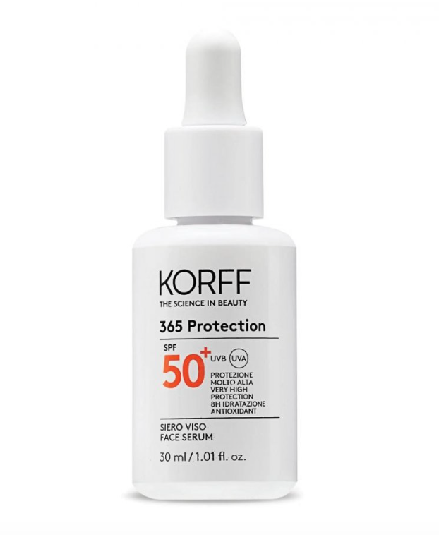 Korff - 365 Protection Siero Viso SPF 50+ Colorato
