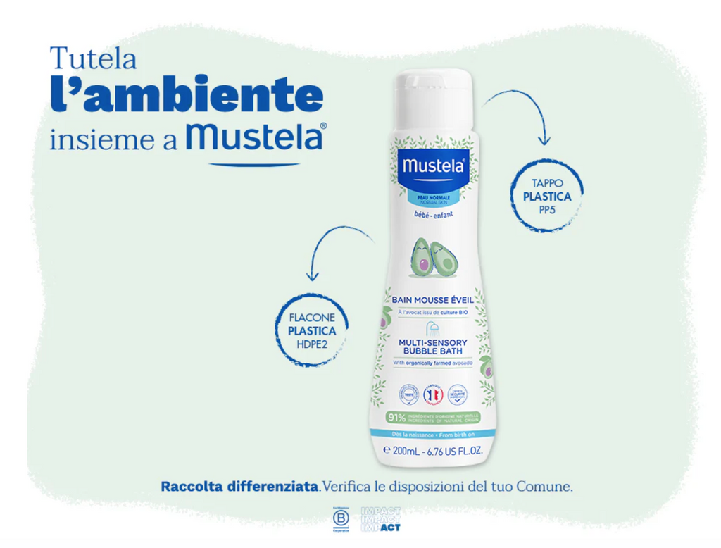 Mustela -  Bagnetto Mille Bolle 200 ml